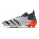 adidas Predator Freak.1 FG Blanc Acier Métallique Rouge Solaire