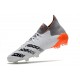 adidas Predator Freak.1 FG Blanc Acier Métallique Rouge Solaire