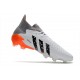 adidas Predator Freak.1 FG Blanc Acier Métallique Rouge Solaire