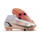 Nike Mercurial Superfly 8 Elite DF AG Blanc Noir Carmin Rose