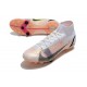 Nike Mercurial Superfly 8 Elite DF AG Blanc Noir Carmin Rose