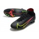 Nike Mercurial Superfly 8 Elite DF AG Black x Prism - Noir Jaune Rouge