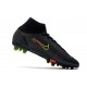 Nike Mercurial Superfly 8 Elite DF AG Black x Prism - Noir Jaune Rouge