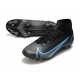 Nike Mercurial Superfly 8 Elite DF AG Noir Gris Acier