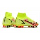 Nike Mercurial Superfly 8 Elite DF AG Volt Carmin Noir