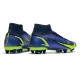 Nike Mercurial Superfly 8 Elite DF AG Sapphire Volt Bleu