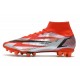 Nike Mercurial Superfly 8 Elite DF AG Rouge Piment Noir Fantôme Orange Total