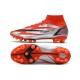 Nike Mercurial Superfly 8 Elite DF AG Rouge Piment Noir Fantôme Orange Total