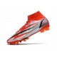 Nike Mercurial Superfly 8 Elite DF AG Rouge Piment Noir Fantôme Orange Total