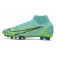 Nike Mercurial Superfly 8 Elite DF AG Impulse - Turquoise Vert