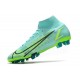 Nike Mercurial Superfly 8 Elite DF AG Impulse - Turquoise Vert