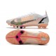 Nike Mercurial Vapor 14 Elite AG Pro Blanc Noir Carmin Rose