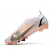 Nike Mercurial Vapor 14 Elite AG Pro Blanc Noir Carmin Rose