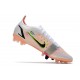 Nike Mercurial Vapor 14 Elite AG Pro Blanc Noir Carmin Rose