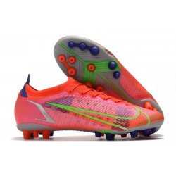 Nike Mercurial Vapor 14 Elite AG Pro Rubis Argent Metallique