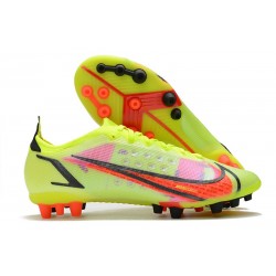 Nike Mercurial Vapor 14 Elite AG Pro Volt Carmin Noir