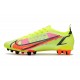 Nike Mercurial Vapor 14 Elite AG Pro Volt Carmin Noir