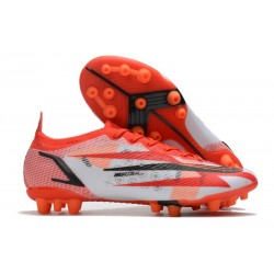 Nike Mercurial Vapor 14 Elite AG Pro Rouge Piment Noir Fantôme Orange Total