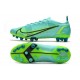 Nike Mercurial Vapor 14 Elite AG Pro Dynamique Vert Citron