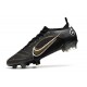 Nike Mercurial Vapor XIV Elite FG Noir Or Métallique Argent Métallique