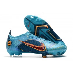 Nike Mercurial Vapor XIV Elite FG Bleu Chlorine Orange Laser Marina