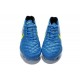 Chaussure de Football Nike Tiempo Legend V FG Pas Cher Bleu Volt Noir