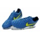 Chaussure de Football Nike Tiempo Legend V FG Pas Cher Bleu Volt Noir