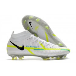 Nike Phantom GT II Elite DF FG Bianco Bleu Foncé Marina