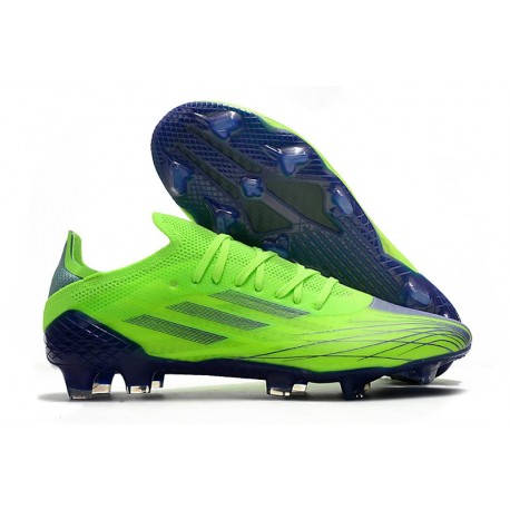 adidas X Speedflow.1 FG Crampons de Foot Vert Violeta