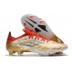 adidas X Speedflow.1 FG Crampons de Foot Or Blanc Rouge