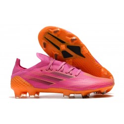 adidas X Speedflow.1 FG Crampons de Foot Rose Orange