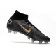 Nike Mercurial Superfly VIII Elite SG-Pro Noir Or Argent Métallique