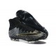 Coupe du Monde 2015 Chaussures Mercurial Superfly IV FG Nouvelle BHM Black History Month Or Blanc Noir