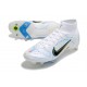 Nike Mercurial Superfly VIII Elite SG-Pro Ballon Gris Bleu Foncé