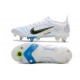 Nike Mercurial Vapor 14 Elite SG-Pro Ballon Gris Bleu Foncé