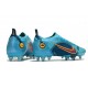 Nike Mercurial Vapor 14 Elite SG-Pro Bleu Chlorine Orange Laser Marina