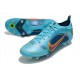 Nike Mercurial Vapor 14 Elite SG-Pro Bleu Chlorine Orange Laser Marina