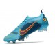 Nike Mercurial Vapor 14 Elite SG-Pro Bleu Chlorine Orange Laser Marina