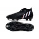 adidas Predator Edge+ FG Nouvelles Noir Blanc Rouge Vif