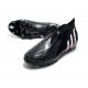 adidas Predator Edge+ FG Nouvelles Noir Blanc Rouge Vif