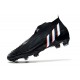 adidas Predator Edge+ FG Nouvelles Noir Blanc Rouge Vif