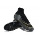 Coupe du Monde 2015 Chaussures Mercurial Superfly IV FG Nouvelle BHM Black History Month Or Blanc Noir