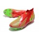 adidas Predator Edge+ FG Nouvelles Rouge Vert