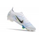 Nike Mercurial Vapor XIV Elite FG Ballon Gris Bleu Foncé