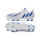 adidas Predator Edge.1 Low FG Blanc Bleu Hi Res
