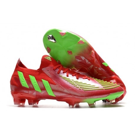 adidas Predator Edge.1 Low FG Rouge Vert