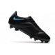 Chaussure Nike Tiempo Legend IX Elite FG Noir Or Bleu