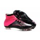 2015 Chaussures Mercurial Superfly IV FG Nouvelle Noir / Rose Hyper