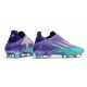 adidas X Speedflow+ FG Nouvelles Violet Rush Argent Métallique Menthe Rush