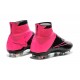 2015 Chaussures Mercurial Superfly IV FG Nouvelle Noir / Rose Hyper